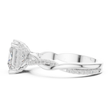 Gold Ring DDLR-883, White Gold, view 3