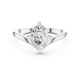 Gold Ring DDLR-1055, White Gold