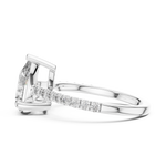 Gold Ring DDLR-039, White Gold, view 3