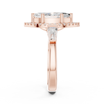 Gold Ring DDLR-342 MQ1, Rose Gold, view 3