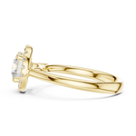 Gold Ring DDLR-632, Yellow Gold, view 3