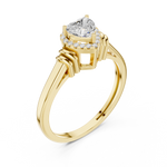 Gold Ring DDLR-399, Yellow Gold, view 2