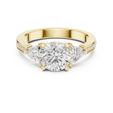 Gold Ring DDLR-264, Yellow Gold, view 4