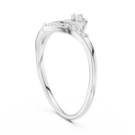Gold Ring 12-10030@L, White Gold, view 1