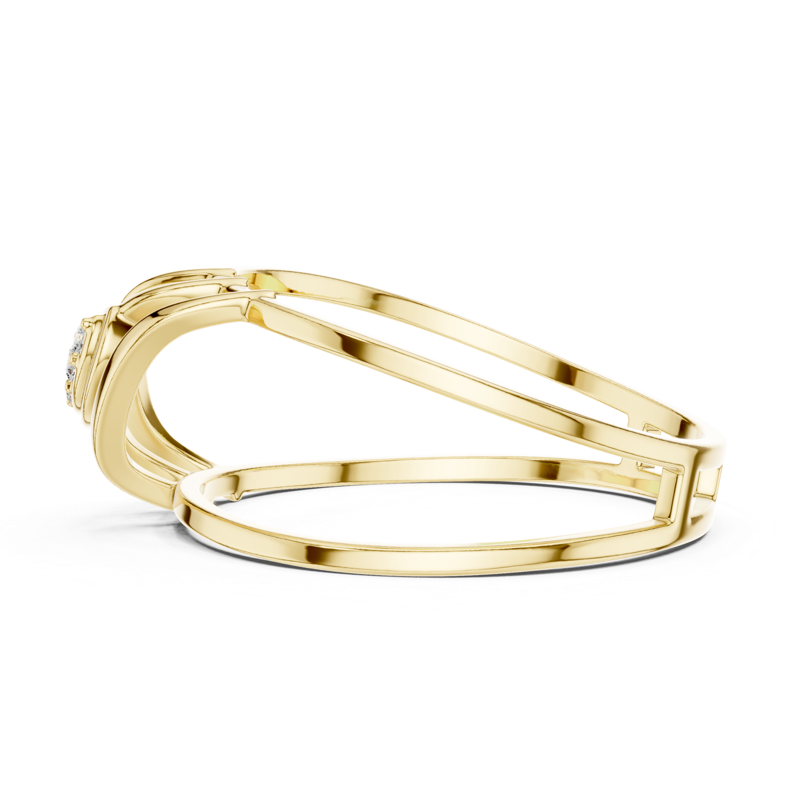 Gold Ring 1 (174), Yellow Gold, view 3