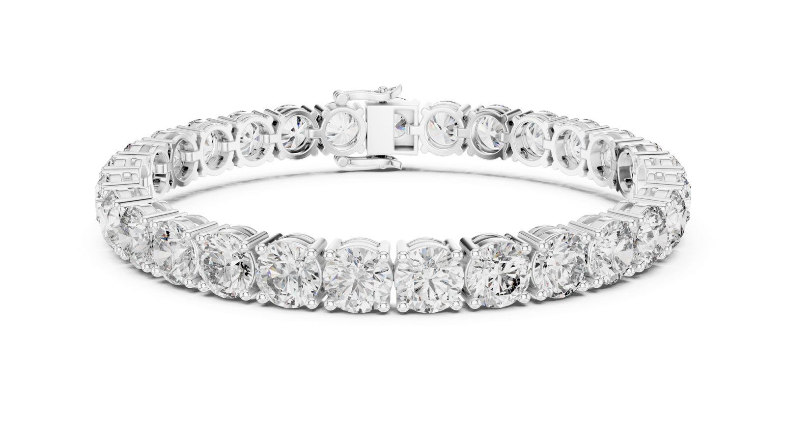 Gold Bracelet FBR0095-2 (1), White Gold, view 4