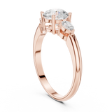 Gold Ring DDLR-1101, Rose Gold, view 1