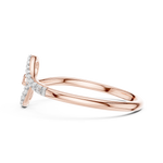 Gold Ring 12-10049@L, Rose Gold, view 3