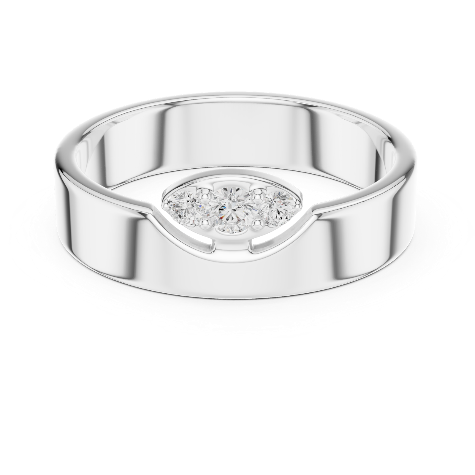 Gold Ring SBWR(26), White Gold