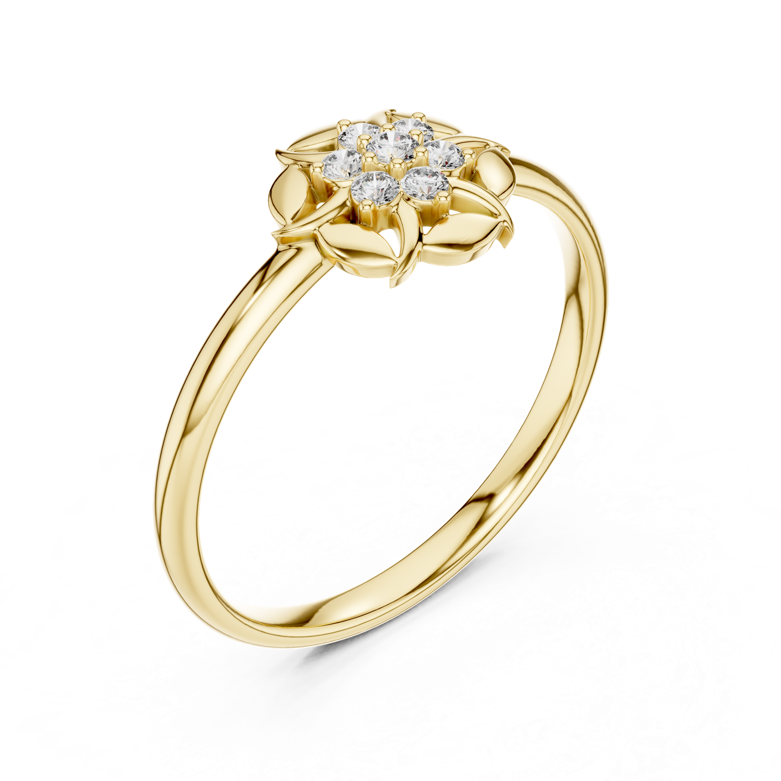 Gold Ring 1 (380), Yellow Gold, view 2