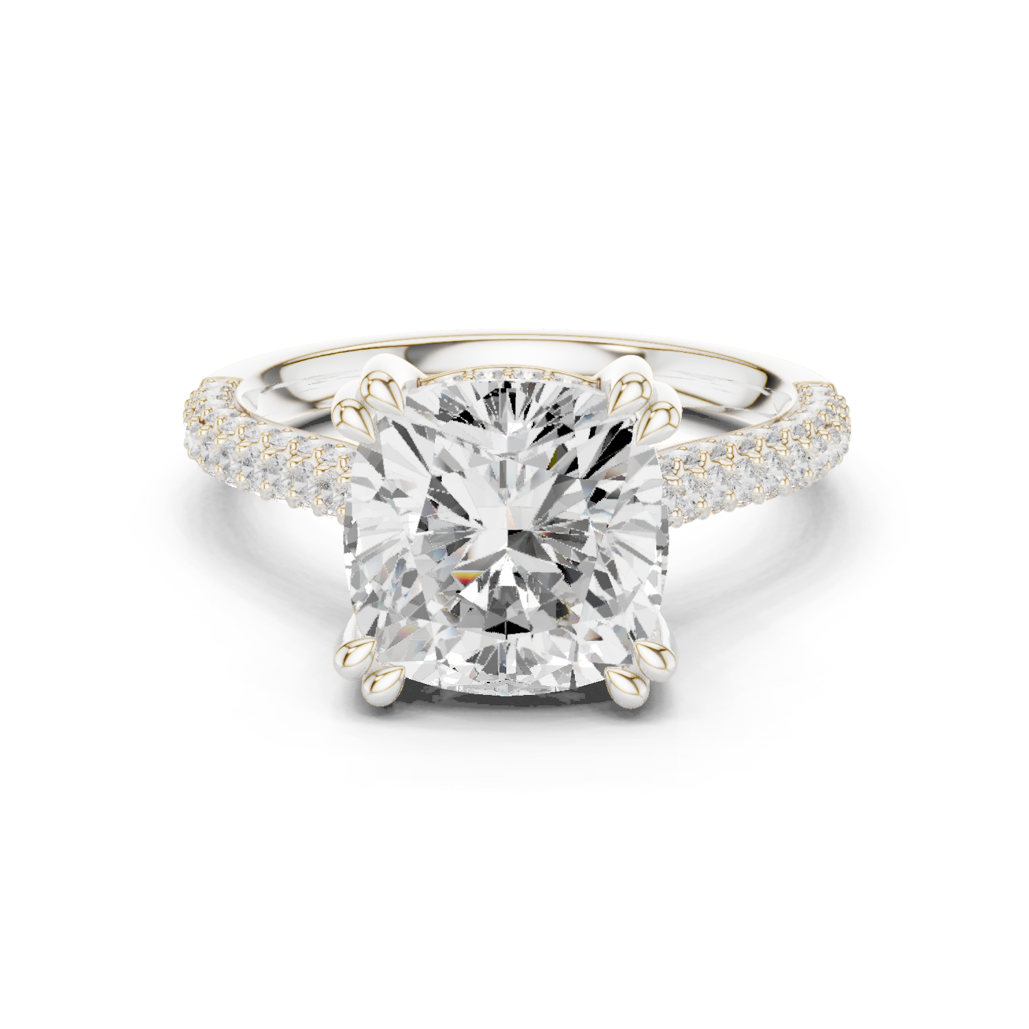 Gold Ring DDLR-953, White Gold