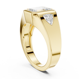 Gold Ring DDLR-285, Yellow Gold, view 1