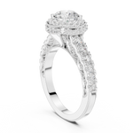 Gold Ring DDLR-778, White Gold, view 1