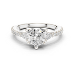 Gold Ring DDLR-858, White Gold