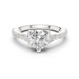 Gold Ring DDLR-858, White Gold