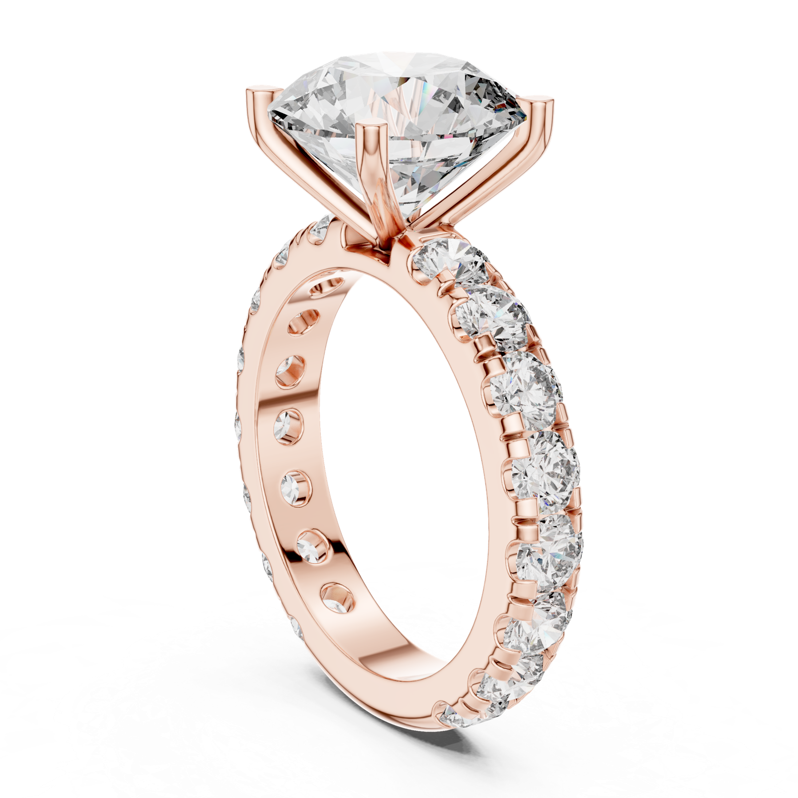 Gold Ring DDLR-193, Rose Gold