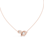 Gold Pendant GPD-0019, Rose Gold, view 4