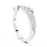 Gold Ring LR-01 (66), White Gold