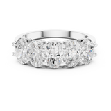Gold Ring DDLR-1122, White Gold, view 4