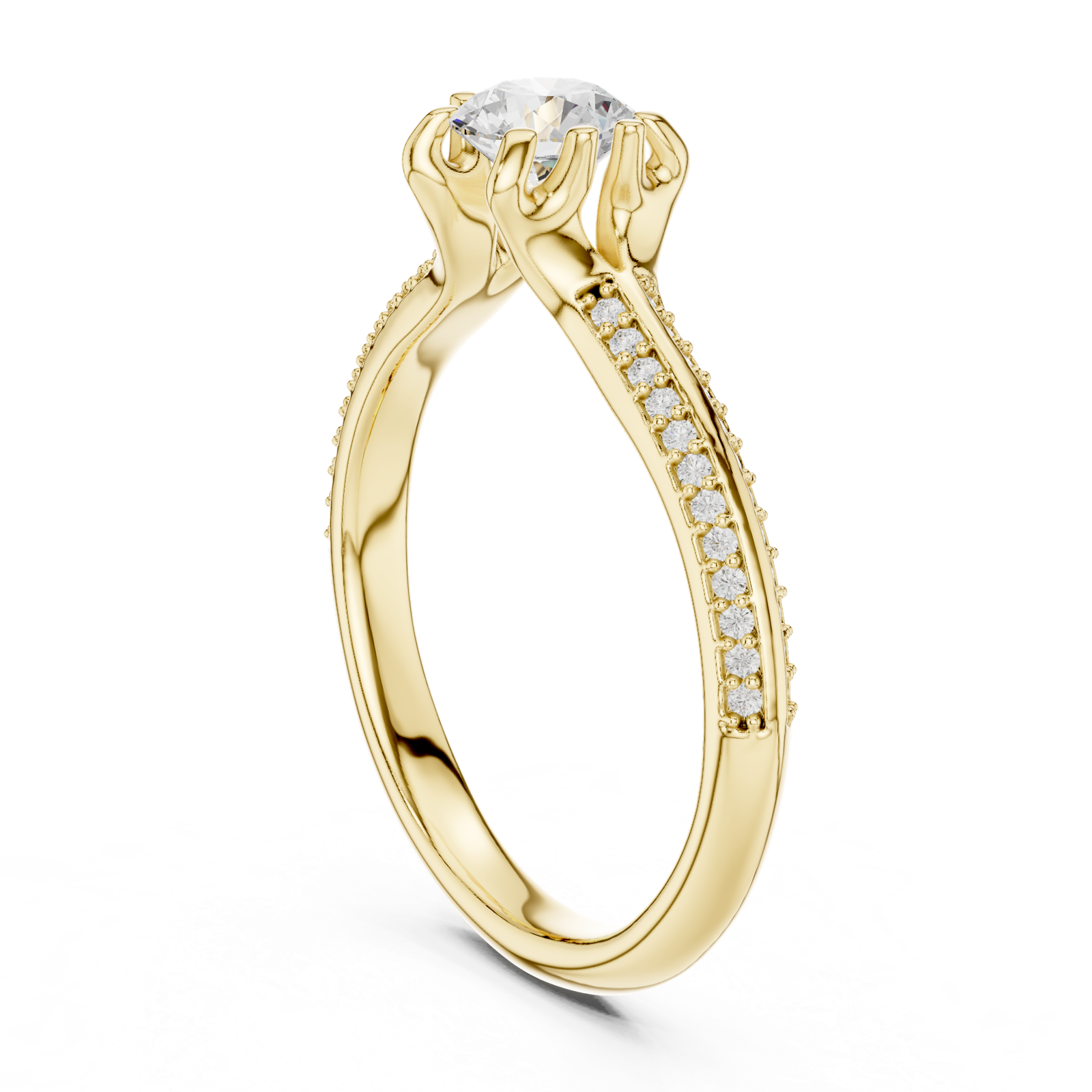Gold Ring LR-0331, Yellow Gold
