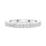 Gold Ring DDLR-604, White Gold, view 3