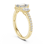 Gold Ring DDLR-706, Yellow Gold, view 1