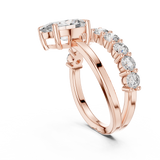 Gold Pendant 9-10015L_27, Rose Gold, view 1
