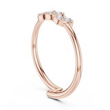 Gold Ring 1 (234), Rose Gold, view 1