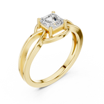 Gold Ring DDLR-499, Yellow Gold, view 2