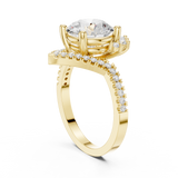 Gold Ring DDLR-406, Yellow Gold