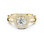 Gold Ring DDLR-637, Yellow Gold