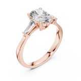 Gold Ring 00001L (32), Rose Gold, view 2