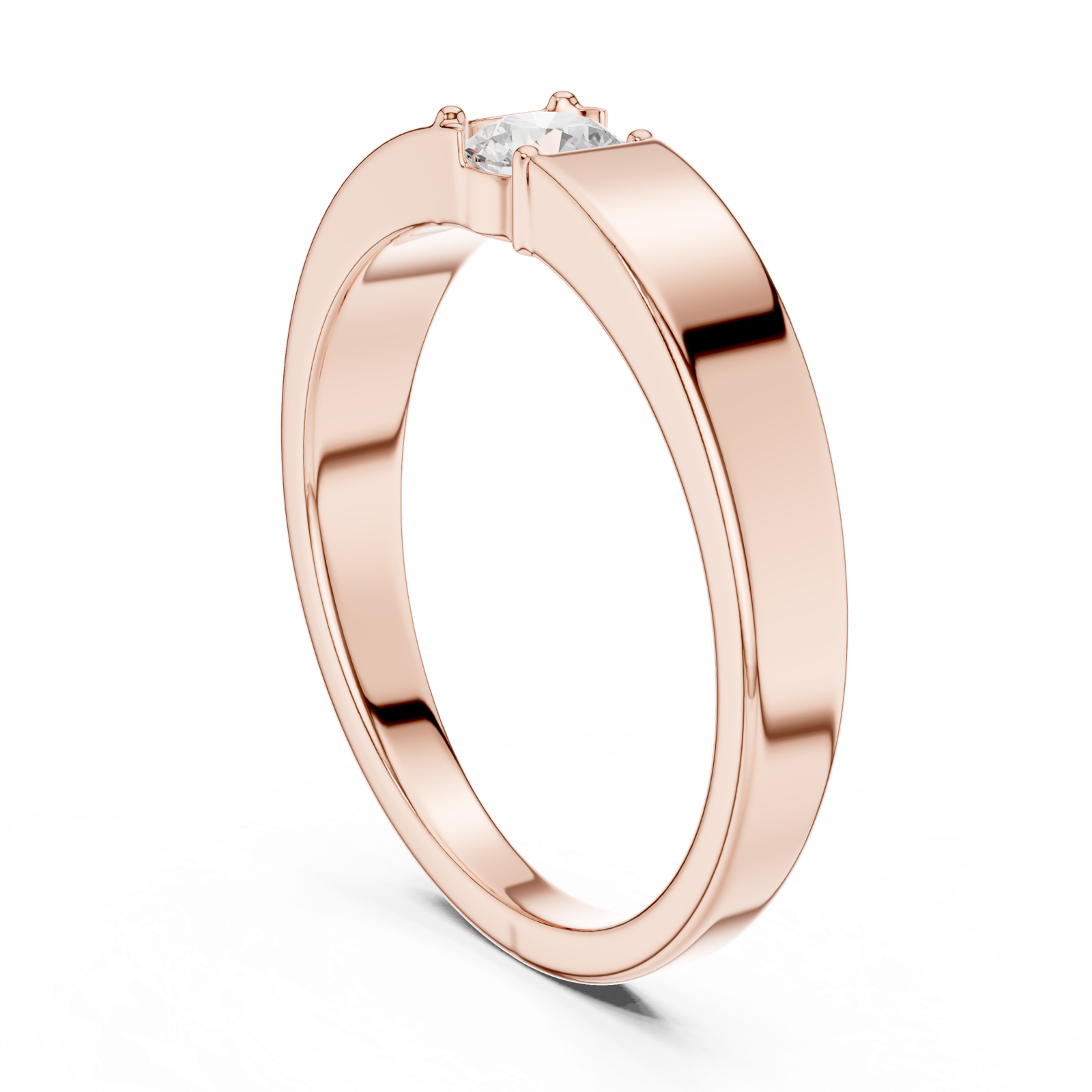 Gold Ring SBMR(38), Rose Gold