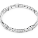 Gold Bracelet GLBR-0024, White Gold, view 2