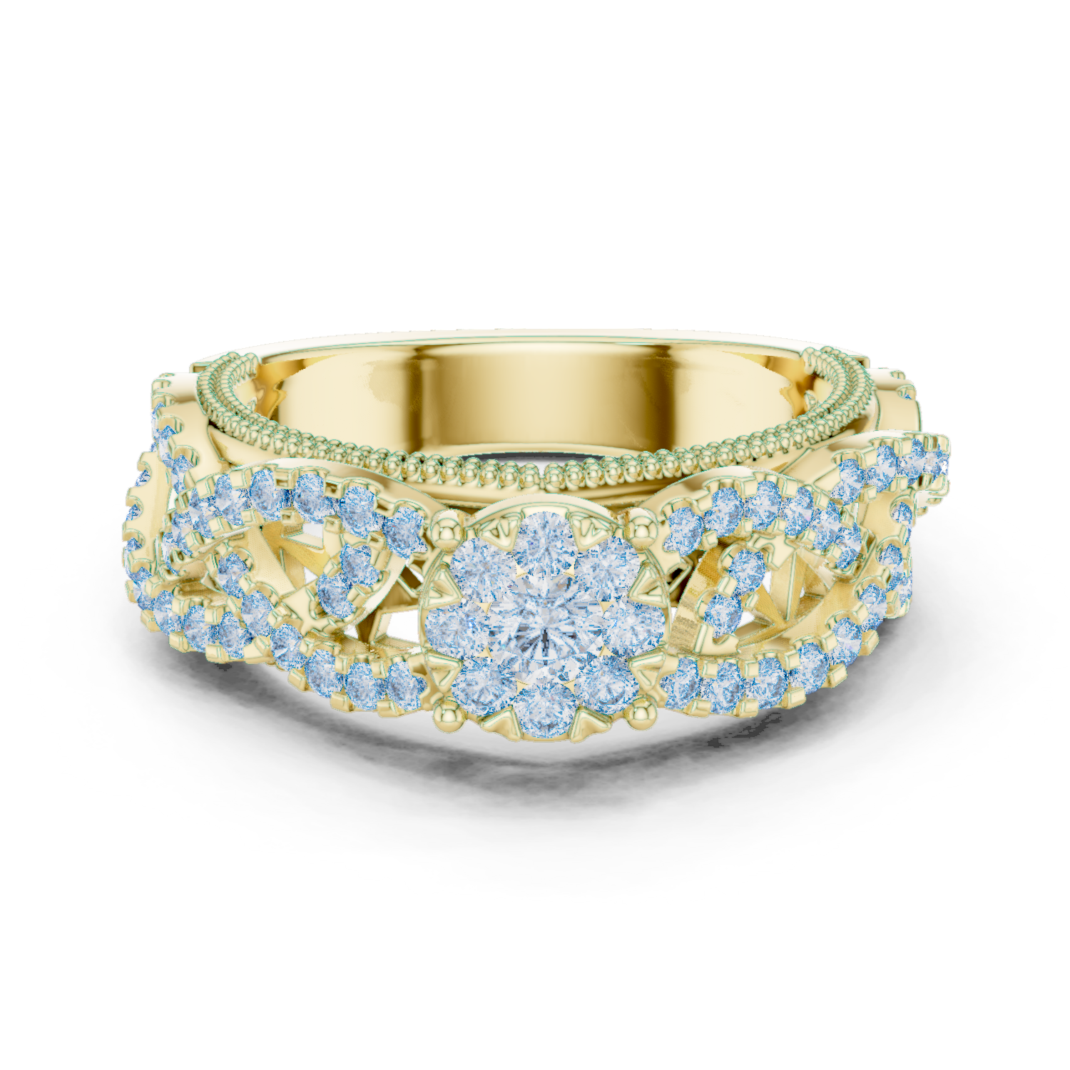 Gold Ring 19-120009L, Yellow Gold