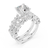 Gold Ring DDLR-941, White Gold, view 2