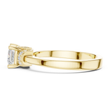Gold Ring DDLR-496, Yellow Gold, view 3