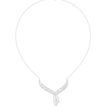 Gold Necklace SBWN (51), White Gold, view 4