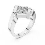 Gold Pendant 9-10051, White Gold, view 2