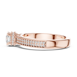 Gold Ring LR-0321, Rose Gold, view 3