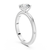 Gold Ring LR-0016, White Gold, view 1