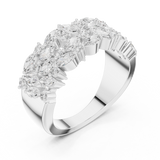 Gold Ring DDLR-394, White Gold, view 2