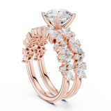 Gold Ring DDLR-939, Rose Gold, view 1