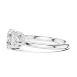 Gold Ring DDLR-853, White Gold, view 3