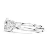 Gold Ring DDLR-853, White Gold, view 3