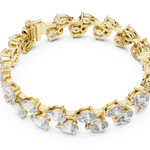 Gold Bracelet 25-CAD, Yellow Gold, view 2