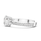 Gold Ring DDLR-264, White Gold, view 3