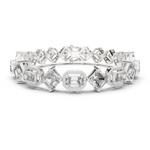14K Solid Gold Lab Diamond Bracelet, White Gold