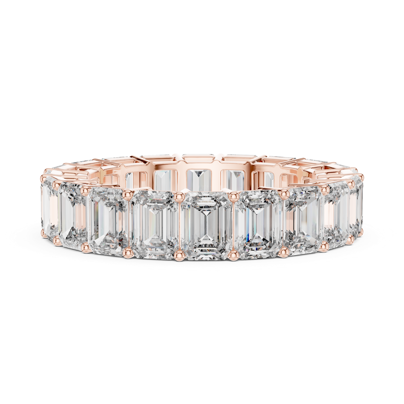 Gold Ring L03-966, Rose Gold, view 3