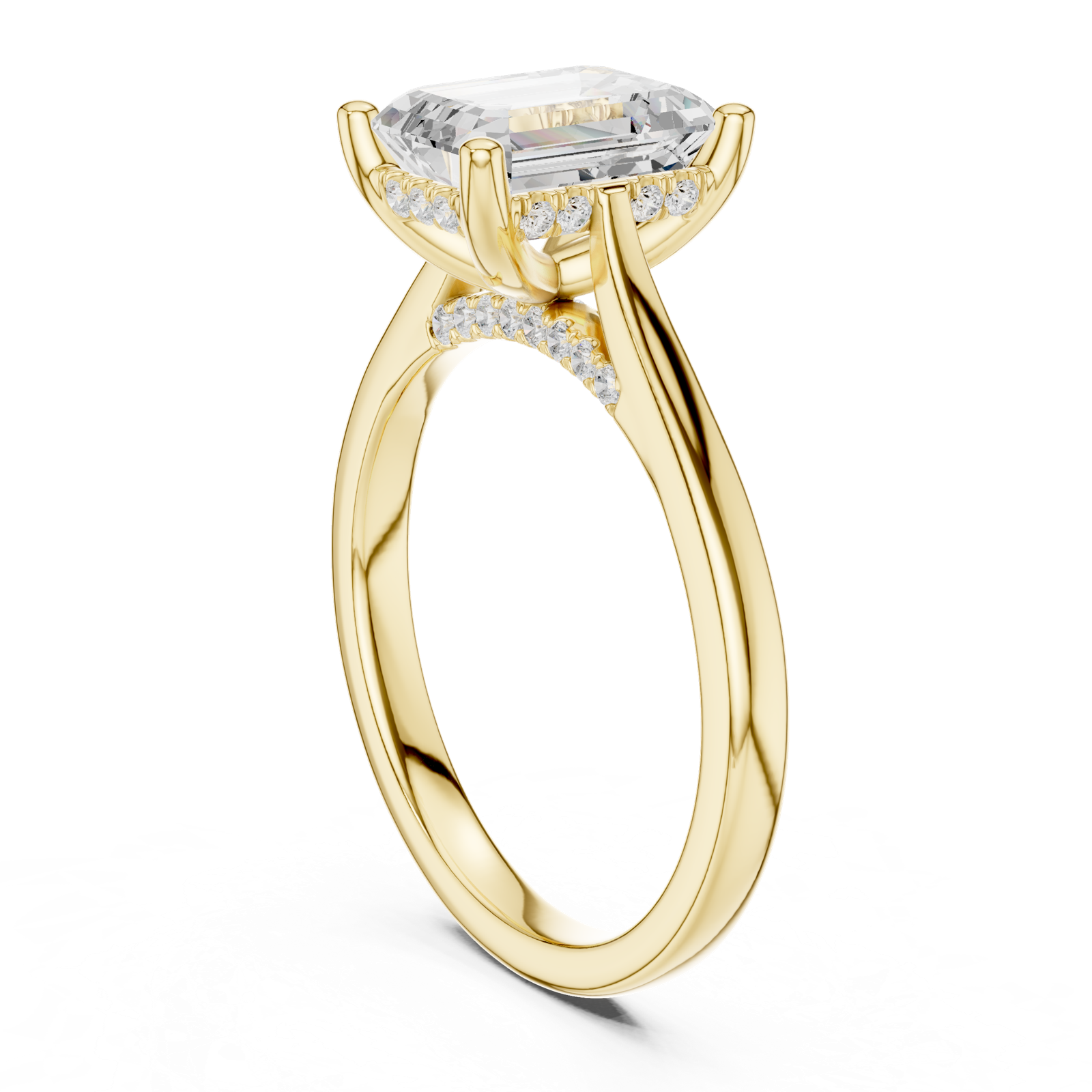 Gold Ring DDLR-984, Yellow Gold